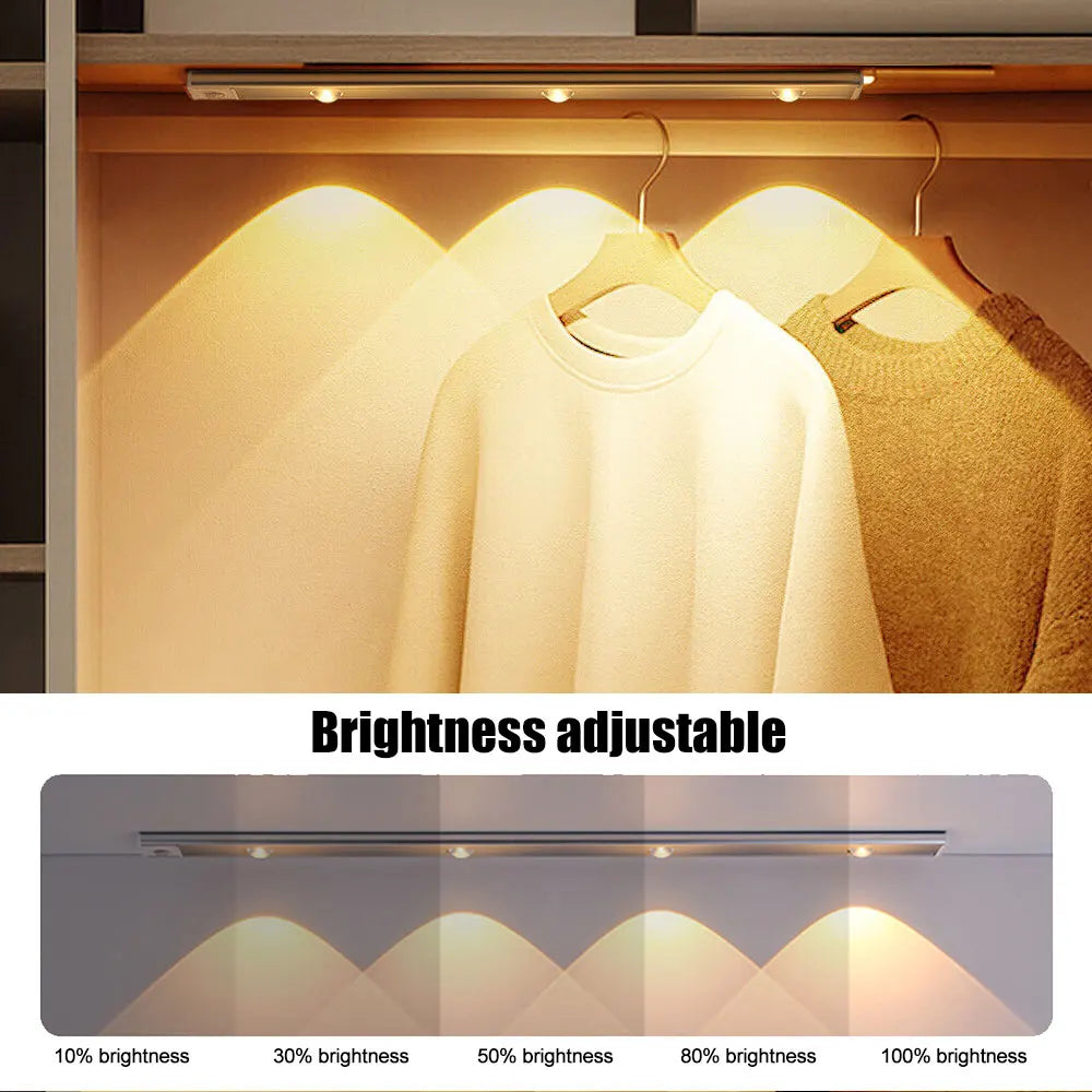 Motion sensor light – Ultra-thin wireless LED for cabinets and wardrobes