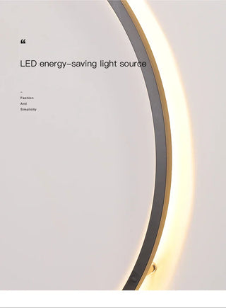 Wall light – USB-powered LED ring light for modern interiors