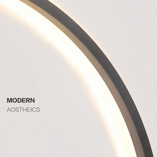 Wall light – USB-powered LED ring light for modern interiors