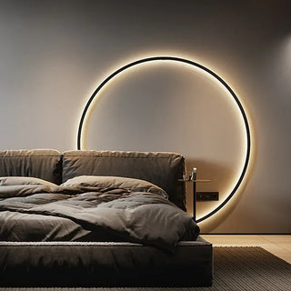 Wall light – USB-powered LED ring light for modern interiors