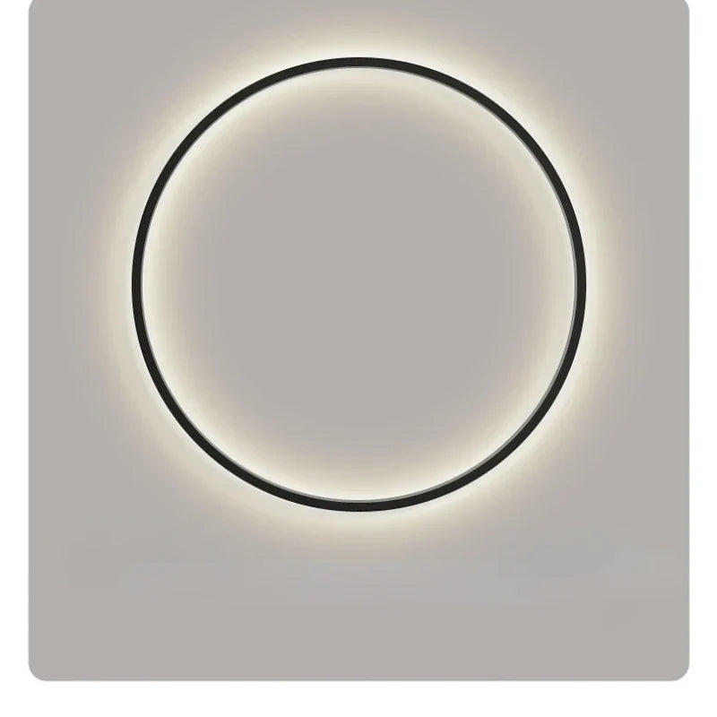 Wall light – USB-powered LED ring light for modern interiors