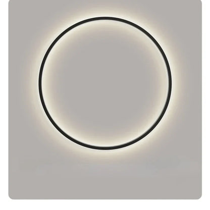Wall light – USB-powered LED ring light for modern interiors
