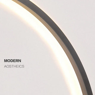 Wall light – USB-powered LED ring light for modern interiors