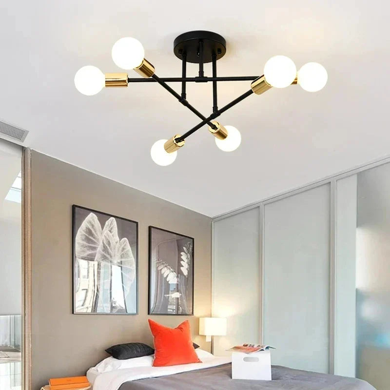 Ceiling light – Modern design made of iron