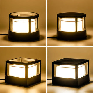 Outdoor column light – Waterproof aluminum fence light
