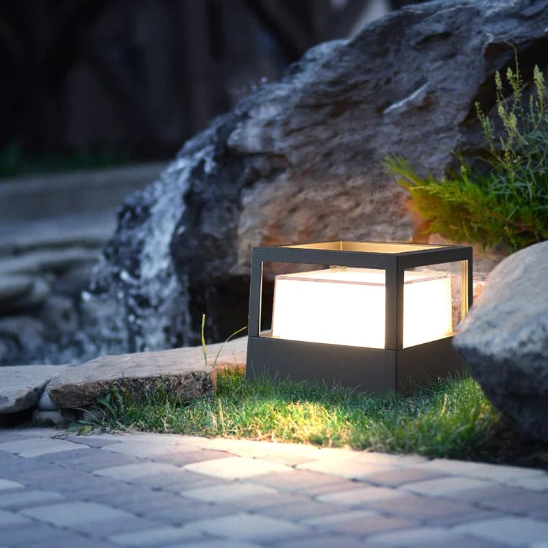 Outdoor column light – Waterproof aluminum fence light