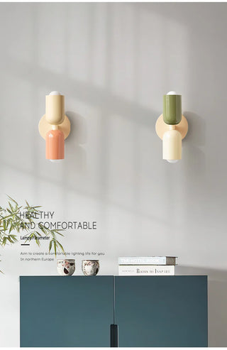 Wall lamp – LED lamp in Nordic macaron style for living spaces